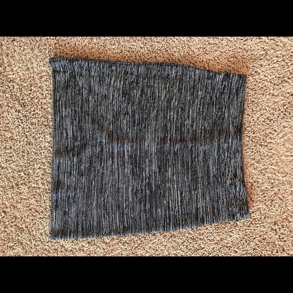 Grey and Black Skirt
